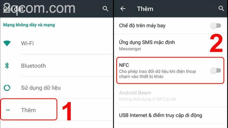 NFC trên Android: Giới thiệu chung cho người mới dùng 1 Thao tác cài NFC trên android vô cùng đơn giải cho người mới