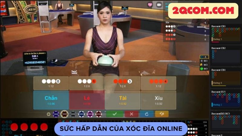 Xóc Đĩa Online - Trò Chơi Phổ Biến Nhất Tại Các Nhà Cái Hàng Đầu 3 Sức hấp dẫn của xóc đĩa online
