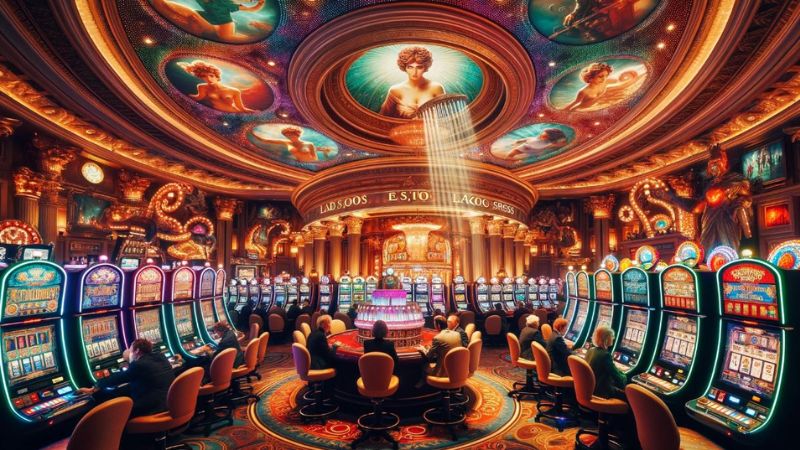 Sảnh Casino Evolution: Sự Phát Triển Không Gian Trực Tuyến 1 Sảnh casino truyền thống và sảnh casino evolution: Sự khác biệt