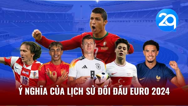 2Q Lịch Sử Đối Đầu Euro 2024: Những Trận Chiến Kinh Điển 1 lich su doi dau euro 2024