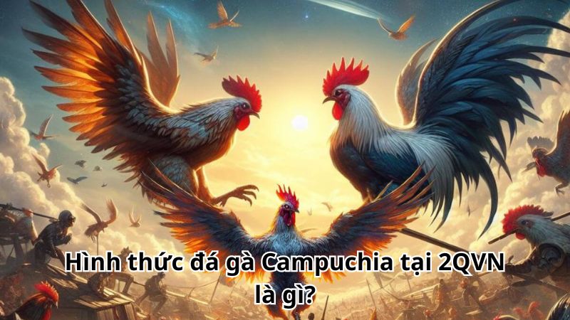 Đá Gà Campuchia 2QVN- Sảnh Chơi Chọi Gà Có Tiếng Năm 2024 1 Hình thức đá gà Campuchia tại 2QVN là gì?