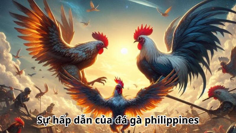 Đá Gà Philippines Trực Tuyến Uy Tín Hàng Đầu Tại Châu Á 1 Sự hấp dẫn của đá gà philippines