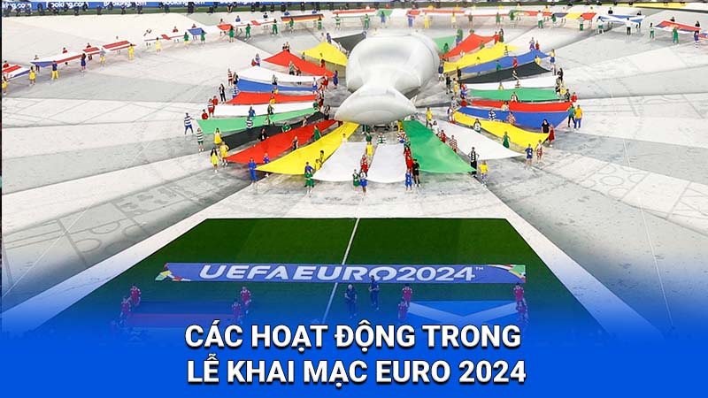 Các hoạt động trong lễ khai mạc Euro 2024
