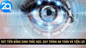 rút tiền bằng sinh trắc học