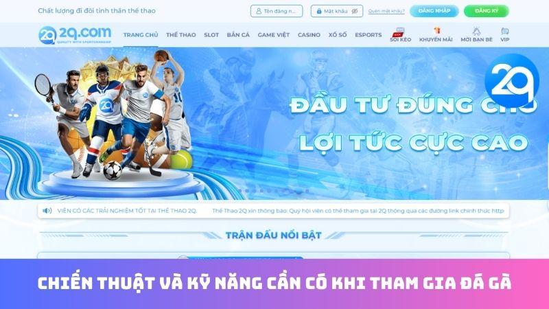 Đá Gà 2Q - Trận Đấu Hồi Hộp & Cơ Hội Thắng Lớn 3 da-ga-2q-3