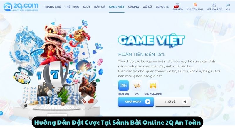 Sảnh Bài Online 2Q - Top 9 Sảnh Casino Hấp Dẫn Năm 2024 3 sanh-bai-online-3