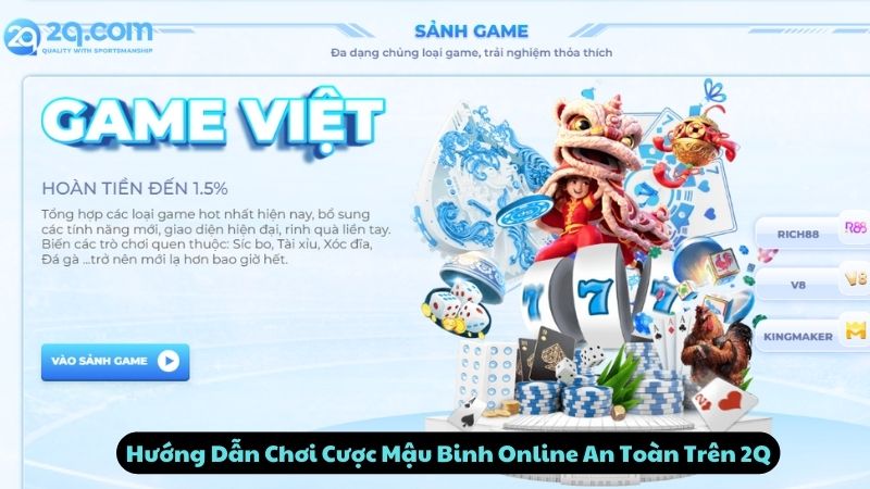 Mậu Binh Online 2Q - Top 7 Phương Pháp Hay Nhất Năm 2024 3 mau-binh-online-3
