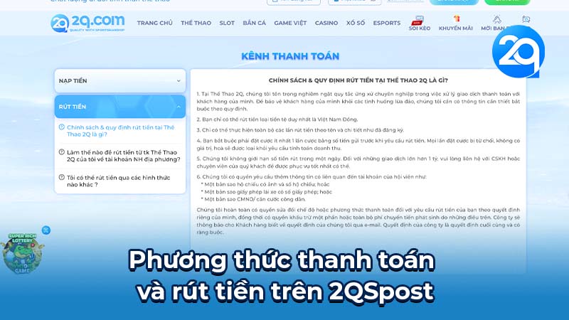 2QSpost: Cá Cược Trực Tuyến An Toàn Và Hấp Dẫn 3 2qspost-3