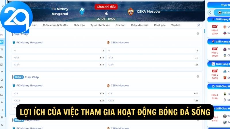 Bóng Đá Sống - Trực Tiếp Các Trận Đấu Hấp Dẫn 2 bong-da-song-2