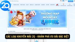 các loại khuyến mãi 2q