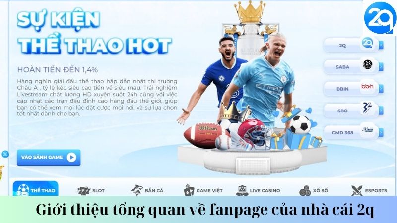 Giới thiệu tổng quan về fanpage của nhà cái 2q 2 fanpage-cua-nha-cai-2q-2