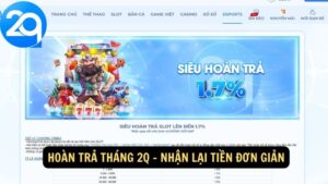 hoàn trả tháng 2q