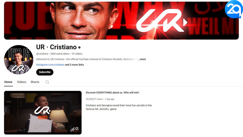 Kênh Youtube Của Ronaldo Gây Sốt, Lượng Người Theo Dõi Tăng Chóng Mặt 2 kenh-youtube-cua-ronaldo-2