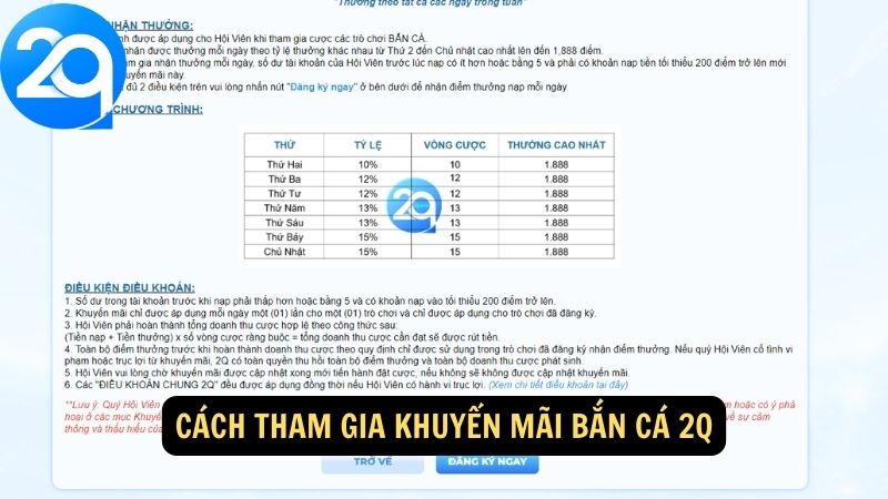 Khuyến Mãi Bắn Cá 2q: Nhận Ưu Đãi Đặc Biệt Và Quà Tặng Hấp Dẫn Khi Chơi 2 khuyen-mai-ban-ca-2q-2