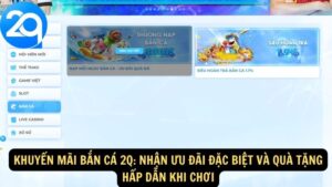 khuyến mãi bắn cá 2q