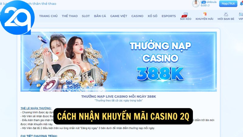 Khuyến Mãi Casino 2q: Nhận Ưu Đãi Đặc Biệt Và Quà Tặng Hấp Dẫn Tại Sòng Bạc 2 khuyen-mai-casino-2q-2