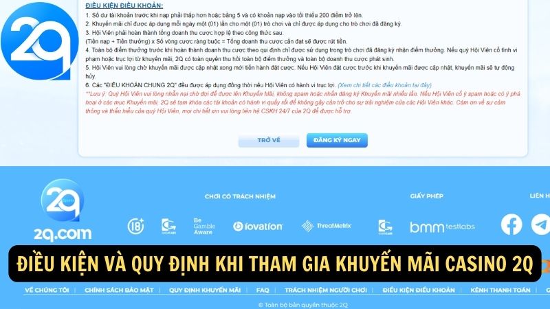 Khuyến Mãi Casino 2q: Nhận Ưu Đãi Đặc Biệt Và Quà Tặng Hấp Dẫn Tại Sòng Bạc 3 khuyen-mai-casino-2q-3