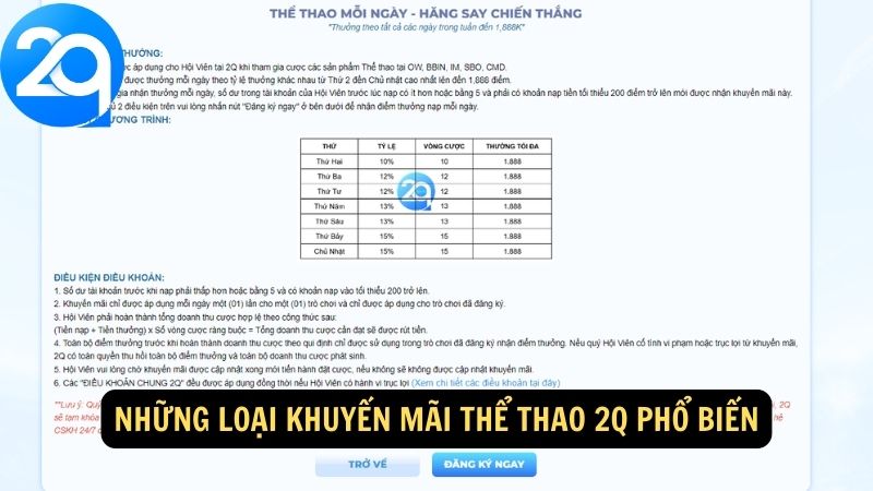 Khuyến Mãi Thể Thao 2q: Nhận Ưu Đãi Đặc Biệt Và Thưởng Hấp Dẫn Từ Các Sự Kiện Thể Thao 2 khuyen-mai-the-thao-2q-2
