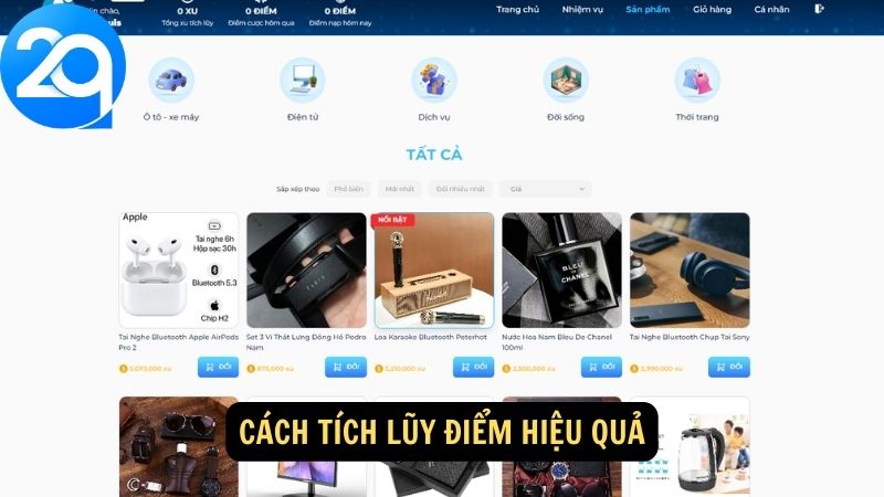Tích Lũy Điểm Đổi Thưởng - Nhận Quà Hấp Dẫn 2 tich-luy-diem-doi-thuong-2