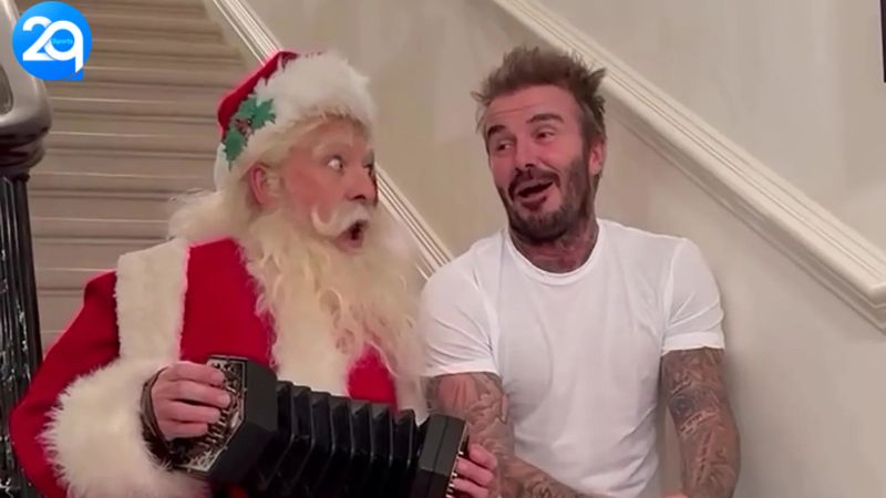 David Beckham Đón Giáng Sinh Cùng Ông Già Noel: Tiệc Tại Nhà Siêu Sang 1 david-beckham-1