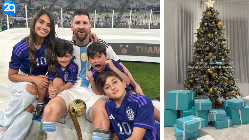 Hé Lộ Những Món Quà Đặc Biệt Dưới Cây Thông Noel Nhà Messi 1 messi-1