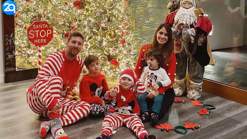 Hé Lộ Những Món Quà Đặc Biệt Dưới Cây Thông Noel Nhà Messi 2 messi-2
