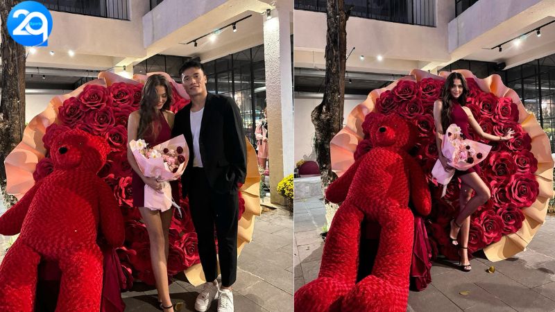 Bùi Tiến Dũng Nắm Tay Vợ Tây, Dianka Khoe Chân Dài Cực Phẩm Trên Xế Hộp Bạc Tỷ 2 bui-tien-dung-2