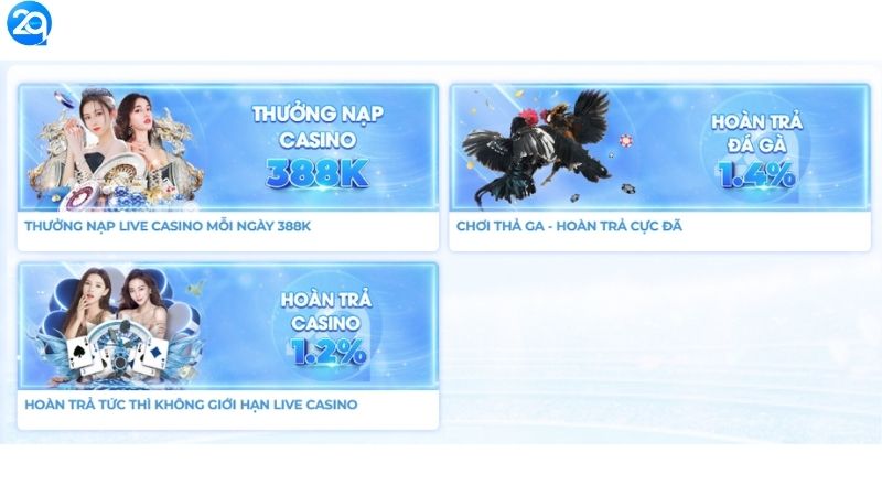 2Q Tặng Khuyến Mãi Live Casino - Hấp Dẫn Mỗi Ngày 1 2q-tang-khuyen-mai-live-casino-1