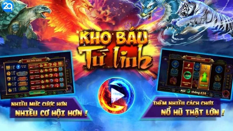 Kho Báu Tứ Linh - Game Nổ Hũ Chủ Đề Huyền Bí 2025 2 kho-bau-tu-linh-2